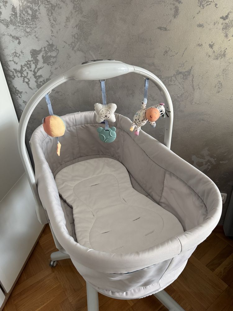 Chicco Baby Hug 4w1 + materac Rucken