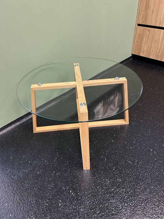 2 mesas conjunto - vidro