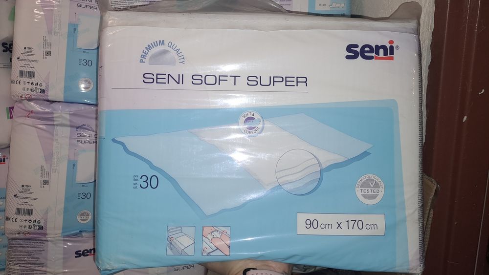 Podkłady higieniczne SENI SOFT SUPER 90x170