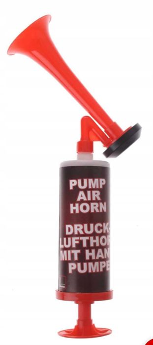 Trąbka Kibica na powietrze fanfara z pompką
