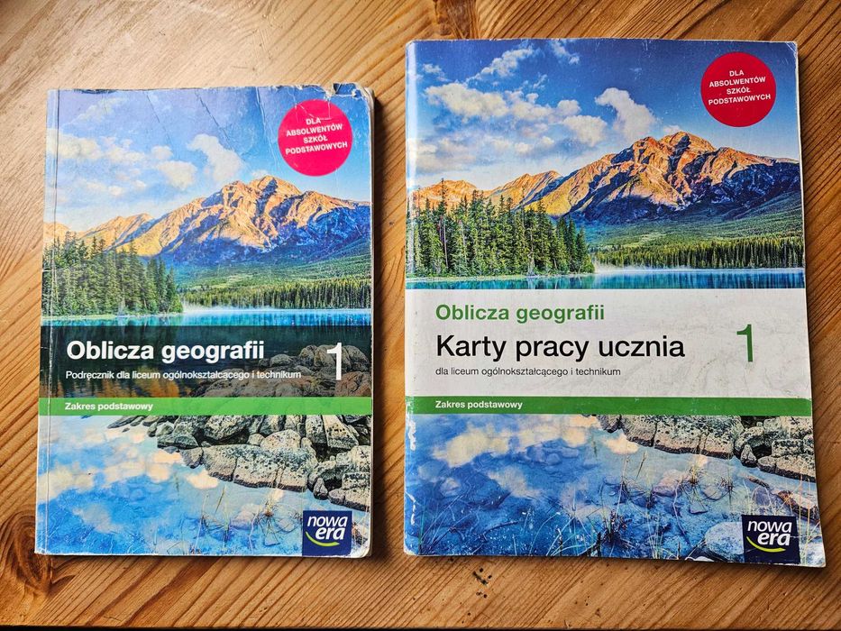 Podręcznik i ćwiczenia Oblicza geografii 1