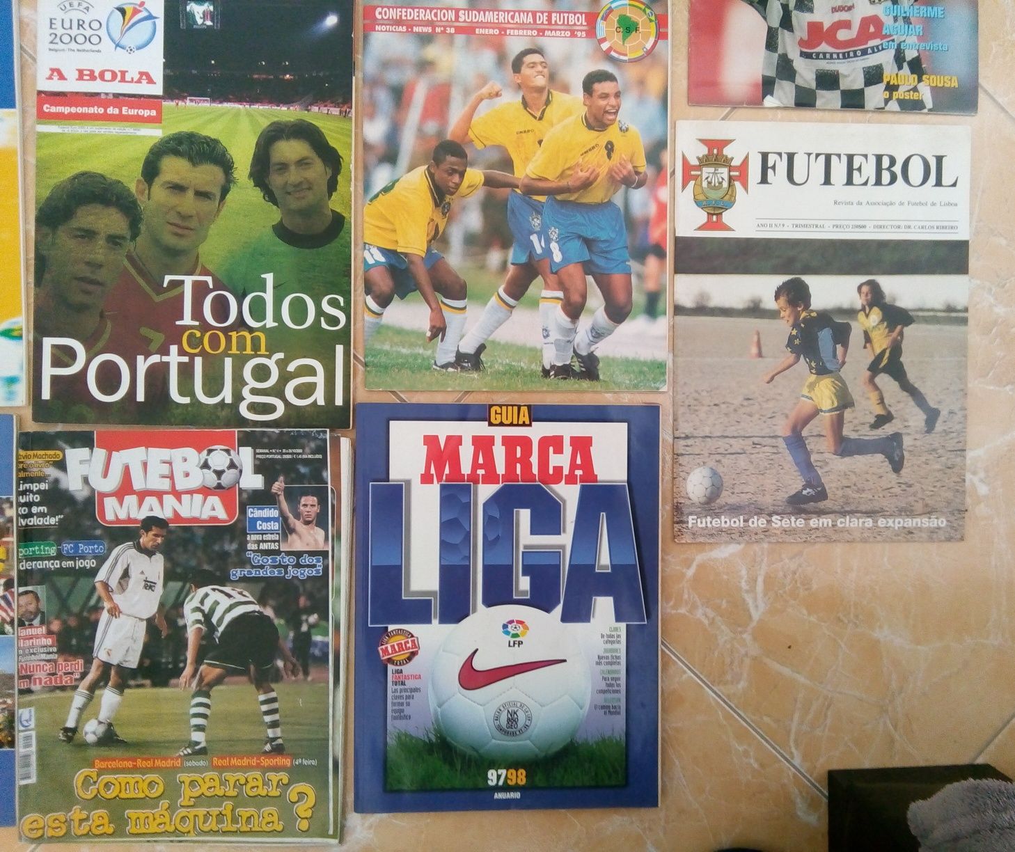 Revistas de Futebol Diversas