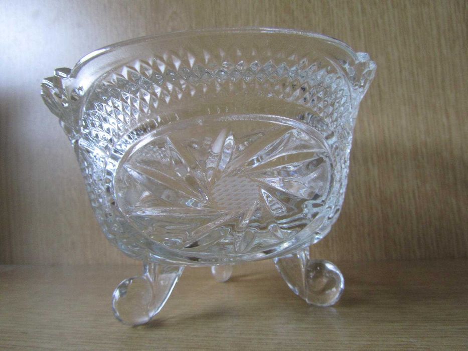 Ваза\салатница на ножках (времен СССР)