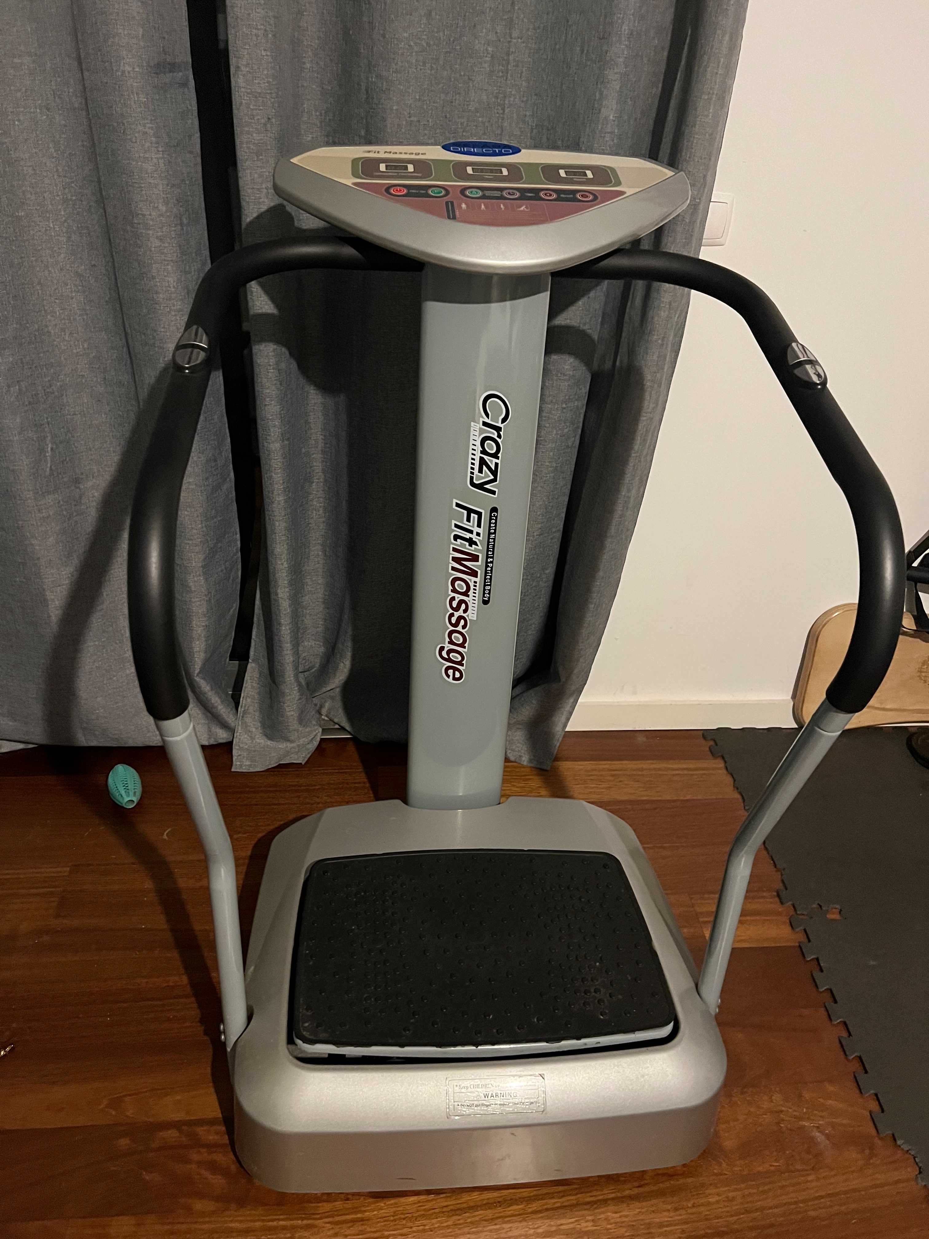 Plataforma vibratória FITMASSAGE para estar em boa forma