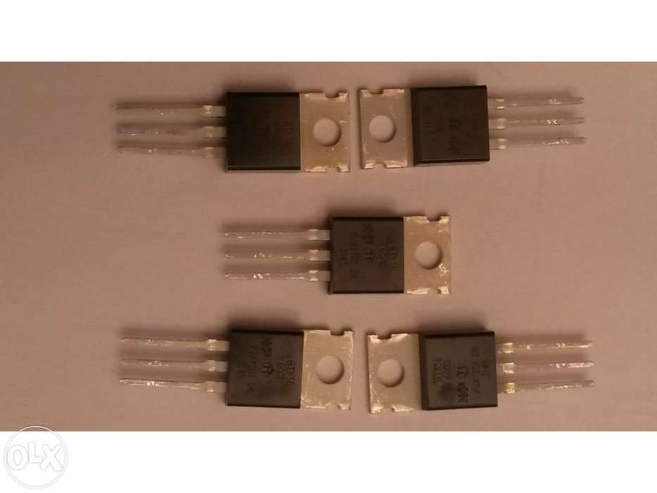 5Pcs. BT136 BT136-600 BT136-600e Triac PHILIPS 600V 4 Ammp.