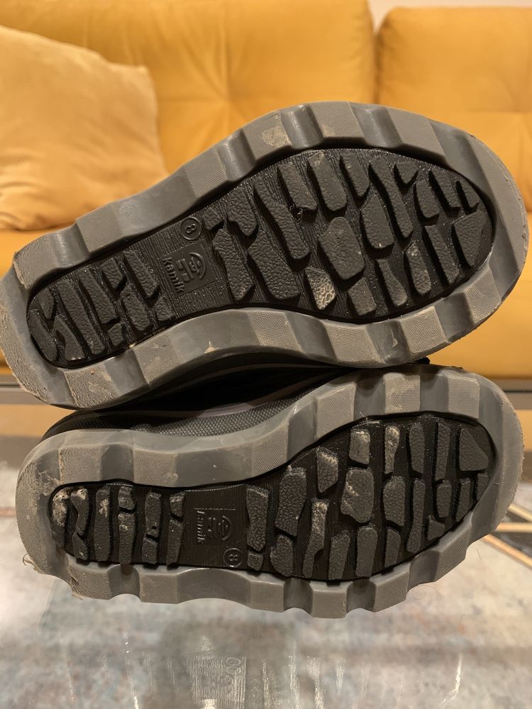 Śniegowce buty zimowe ciepłe Kamik Waterbug8G NK8805-BLK GORE-TEX 25