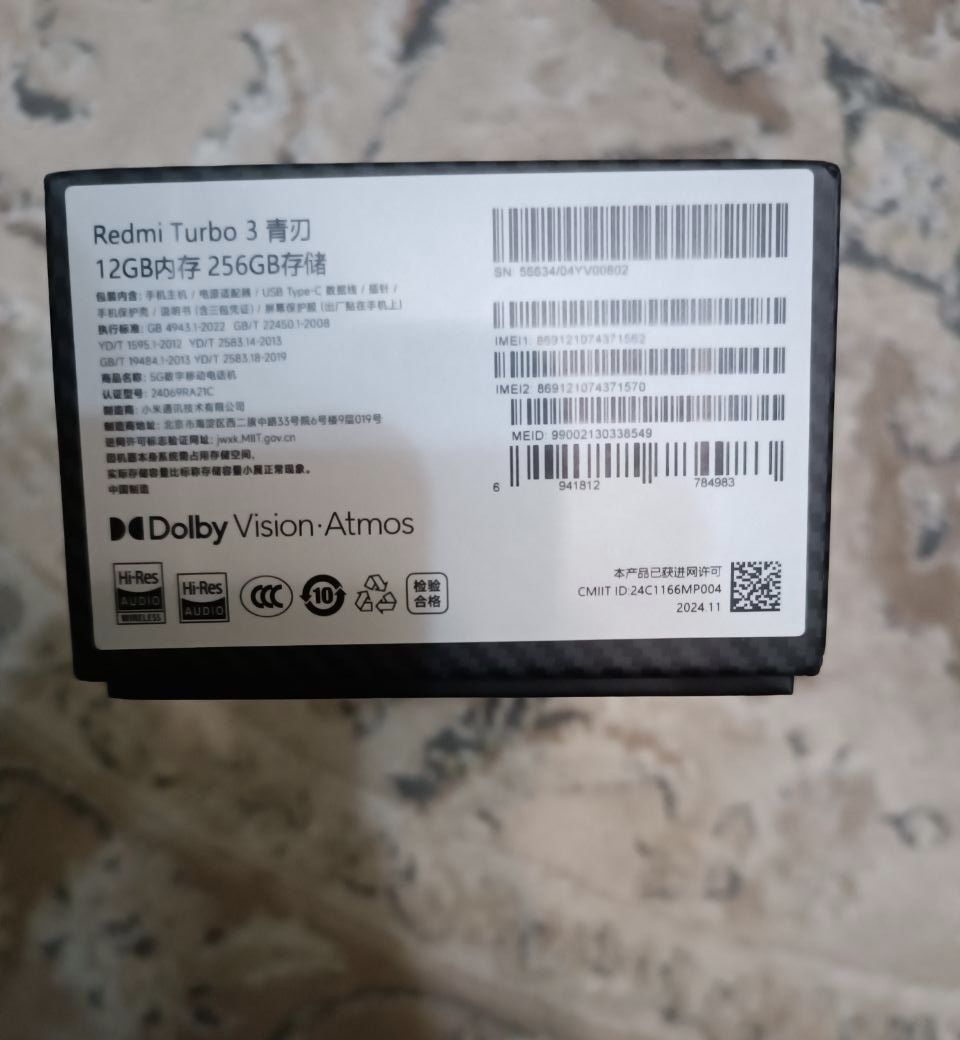 Продам redmi turbo 3/poco f6, ідеал 43 цикли