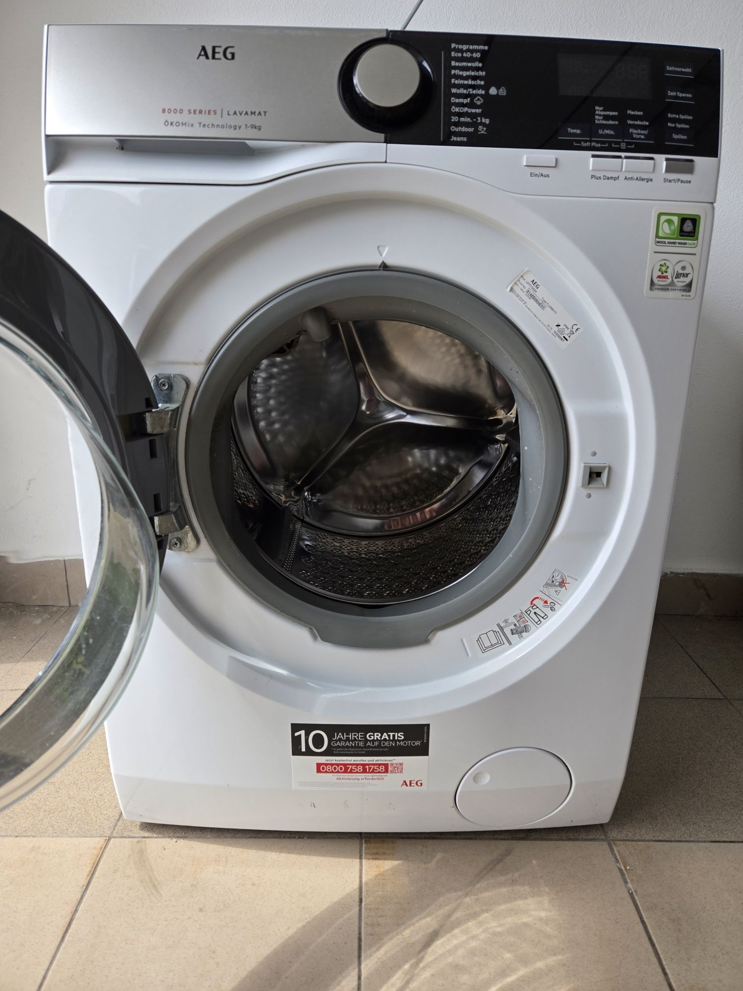 Pralka AEG 8 kg inwerter