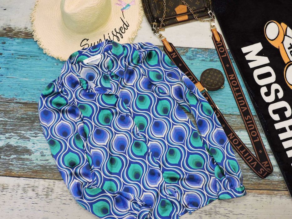 Promod Piękna elegancka koszula we wzory 36