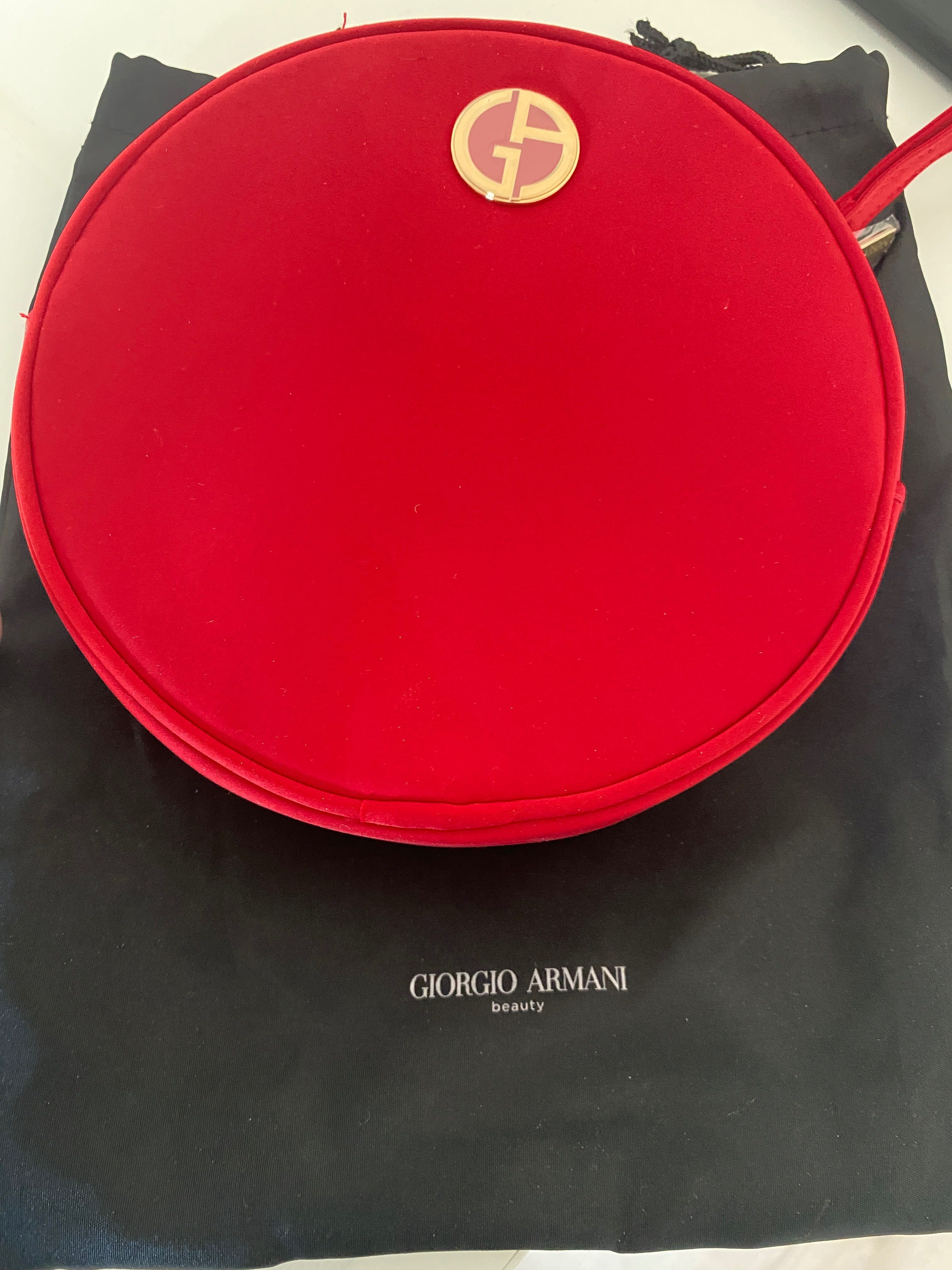 Giorgio Armani czerwona torebka