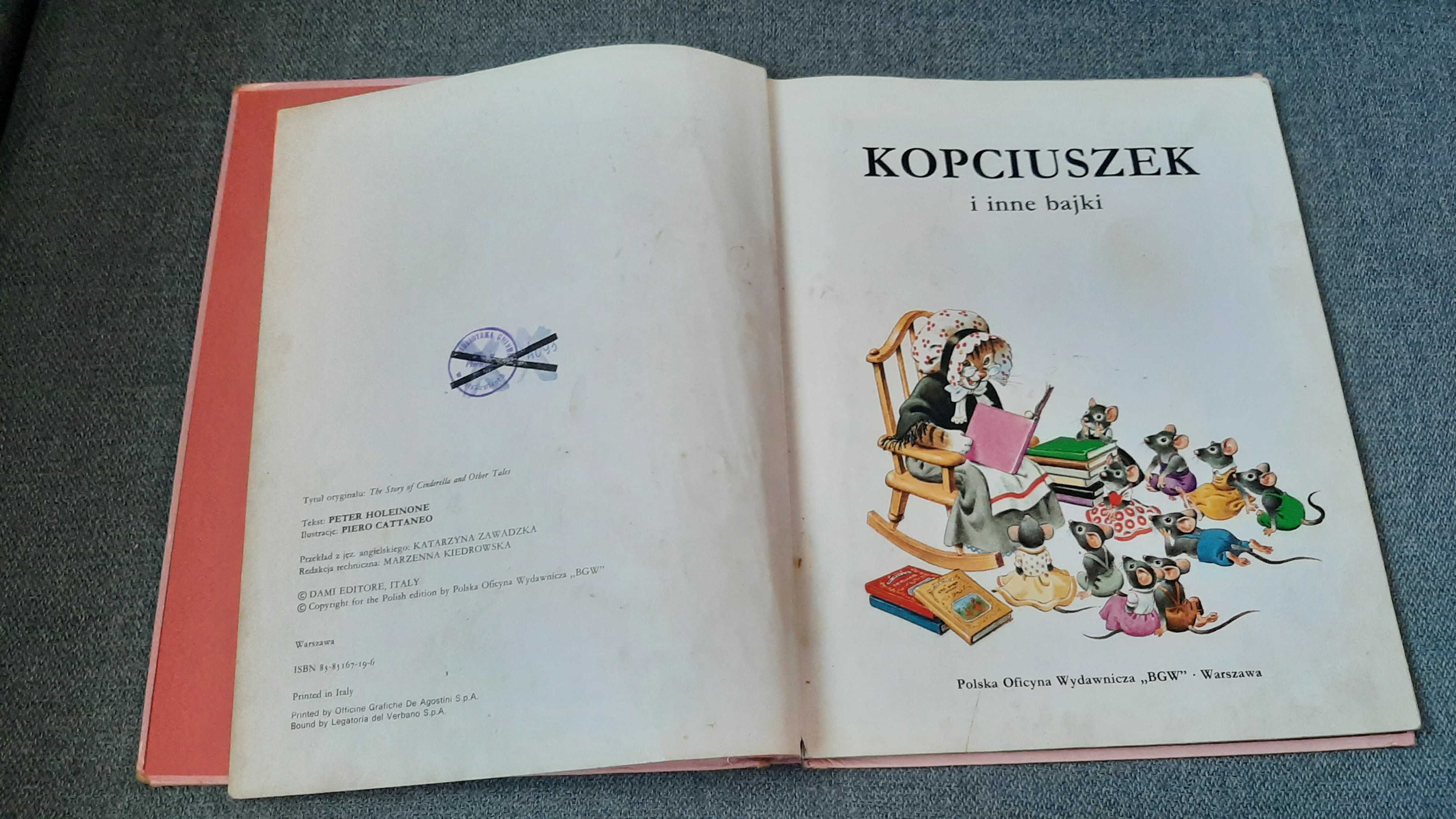 Kopciuszek i inne bajki Złota Encyklopedia Bajek Peter Holeinone