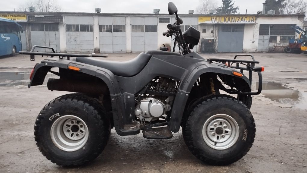 Quad Loncin 250 z dokumentami wał Kardana wsteczny hak