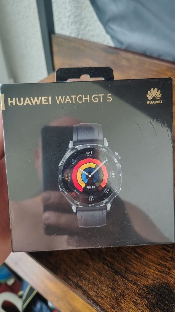 Huawei GT5 czarny nowy zafoliowany