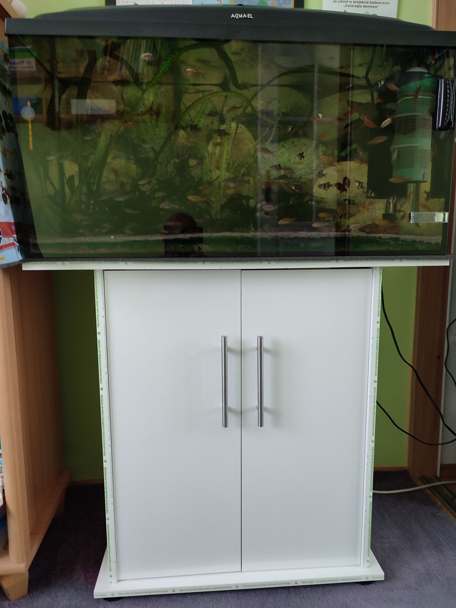 Sprzedam akwarium w idealnym stanie 112 litrowe