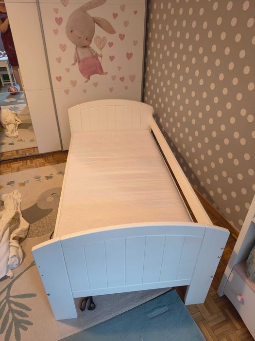 Łóżko dziecięce 84x164 z materacem