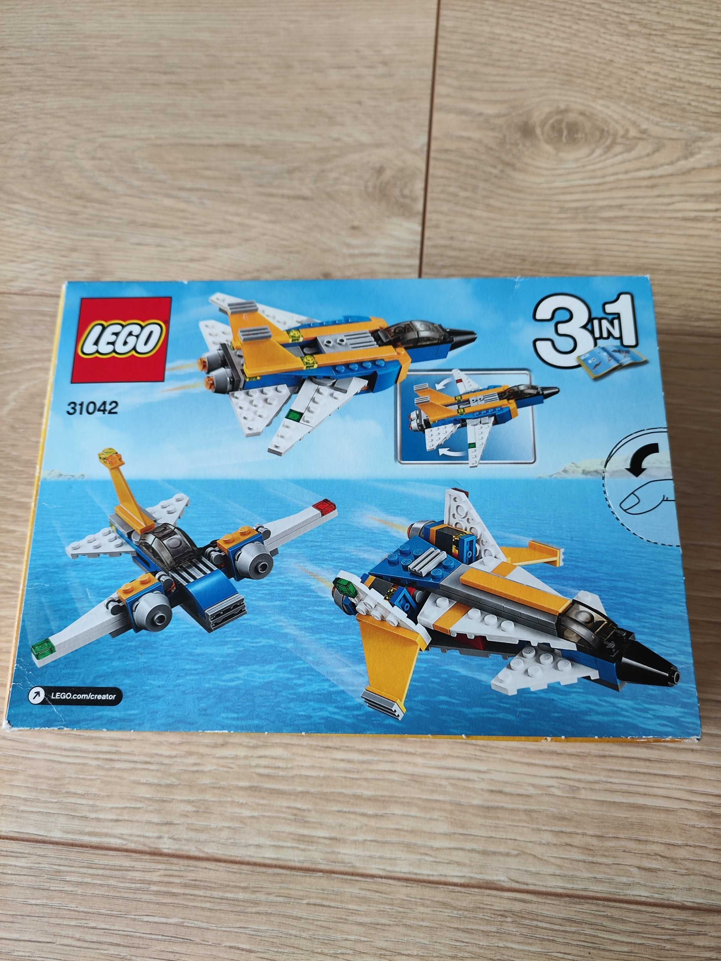 Zestaw LEGO creator super ścigacz 31042
