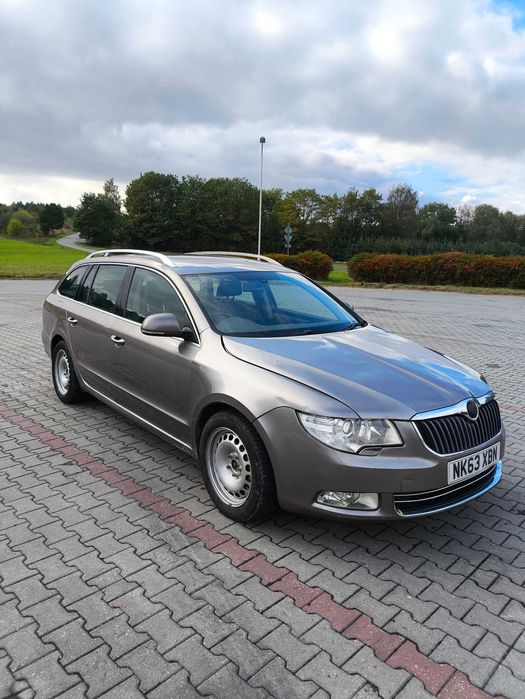 Skoda SuperB II 2.0 TDI 4x4 170 KM Manual Full Opcja Anglik VC5