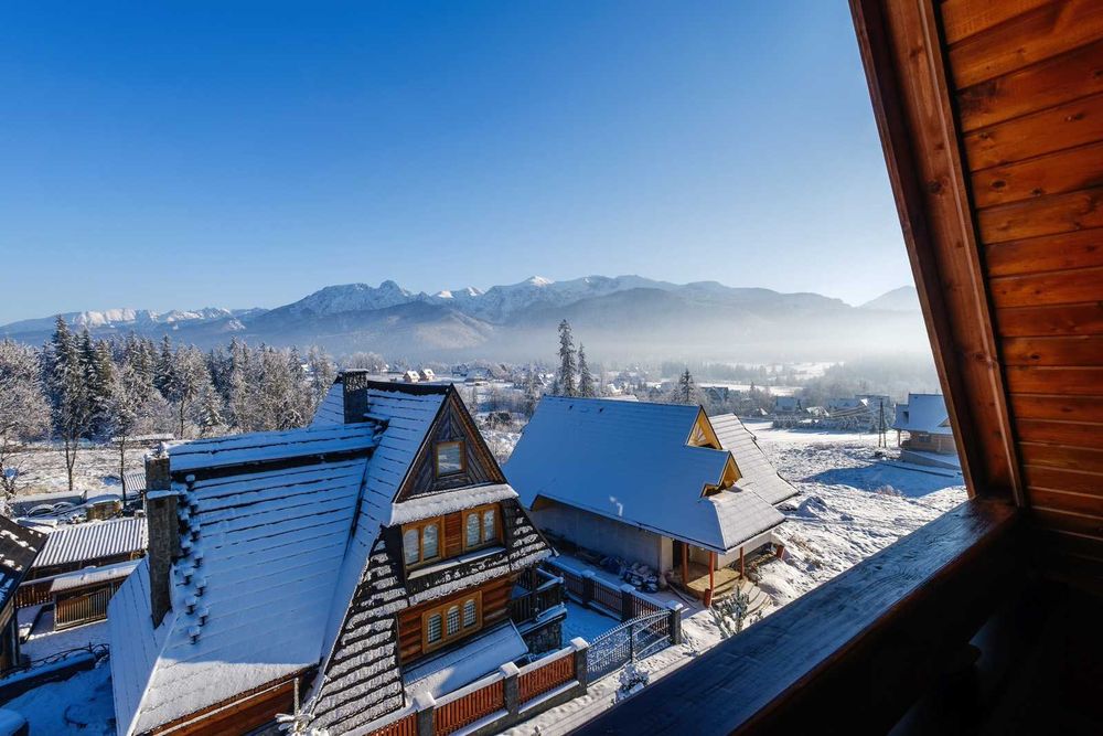 Kościelisko przytulne mieszkanie z widokiem na Tatry, parking w garażu