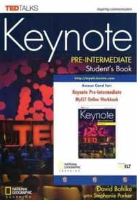 Keynote Pre - Intermediate SB + DVD + online NE - David Bohlke