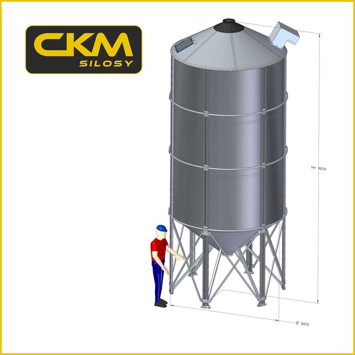 Silos lejowy 13,4 T - Wsparcie do 100 tys. zł od państwa - ARiMR