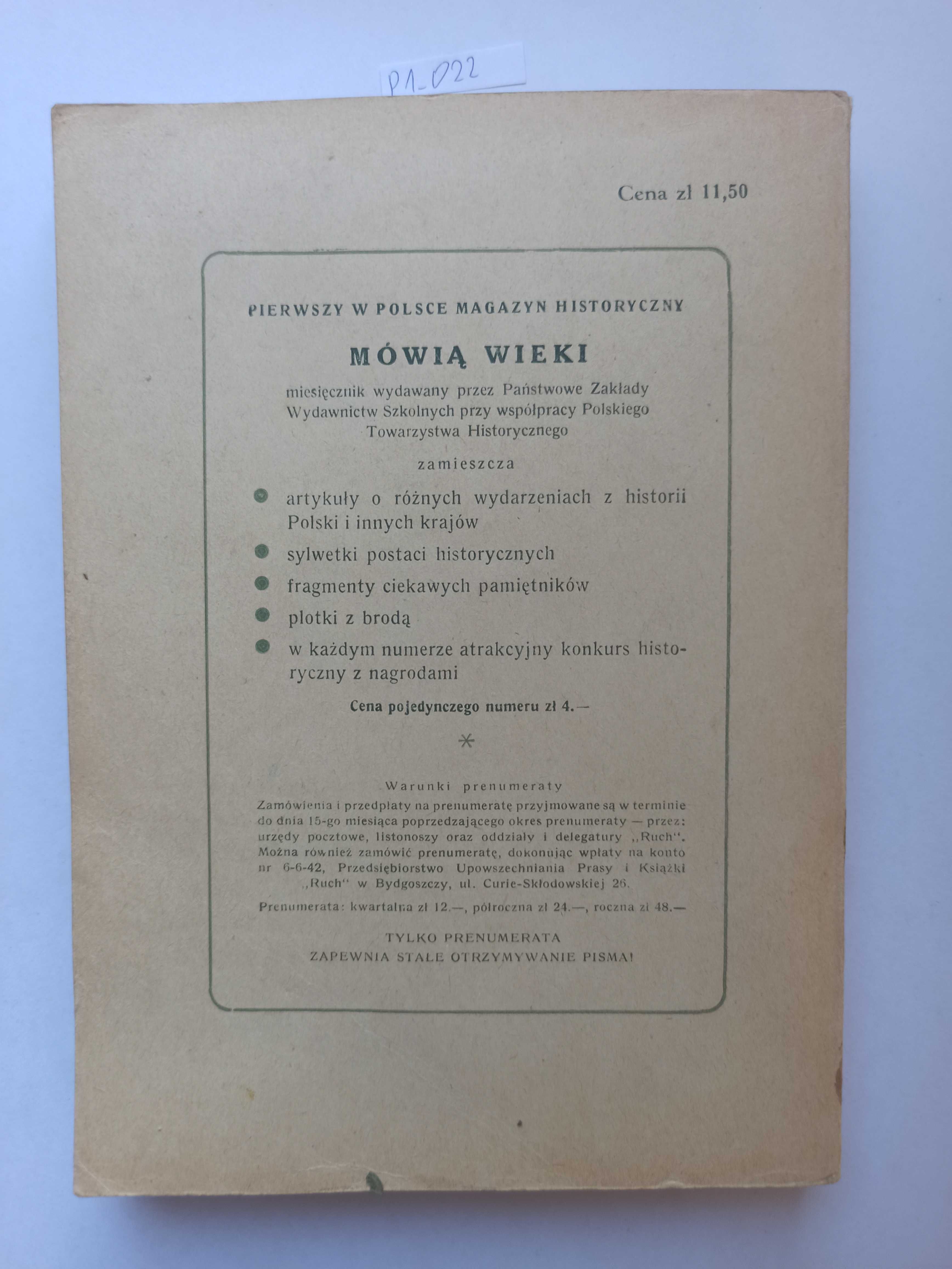 Historia Powszechna - Wieki Średnie - Władysław Chłapowski