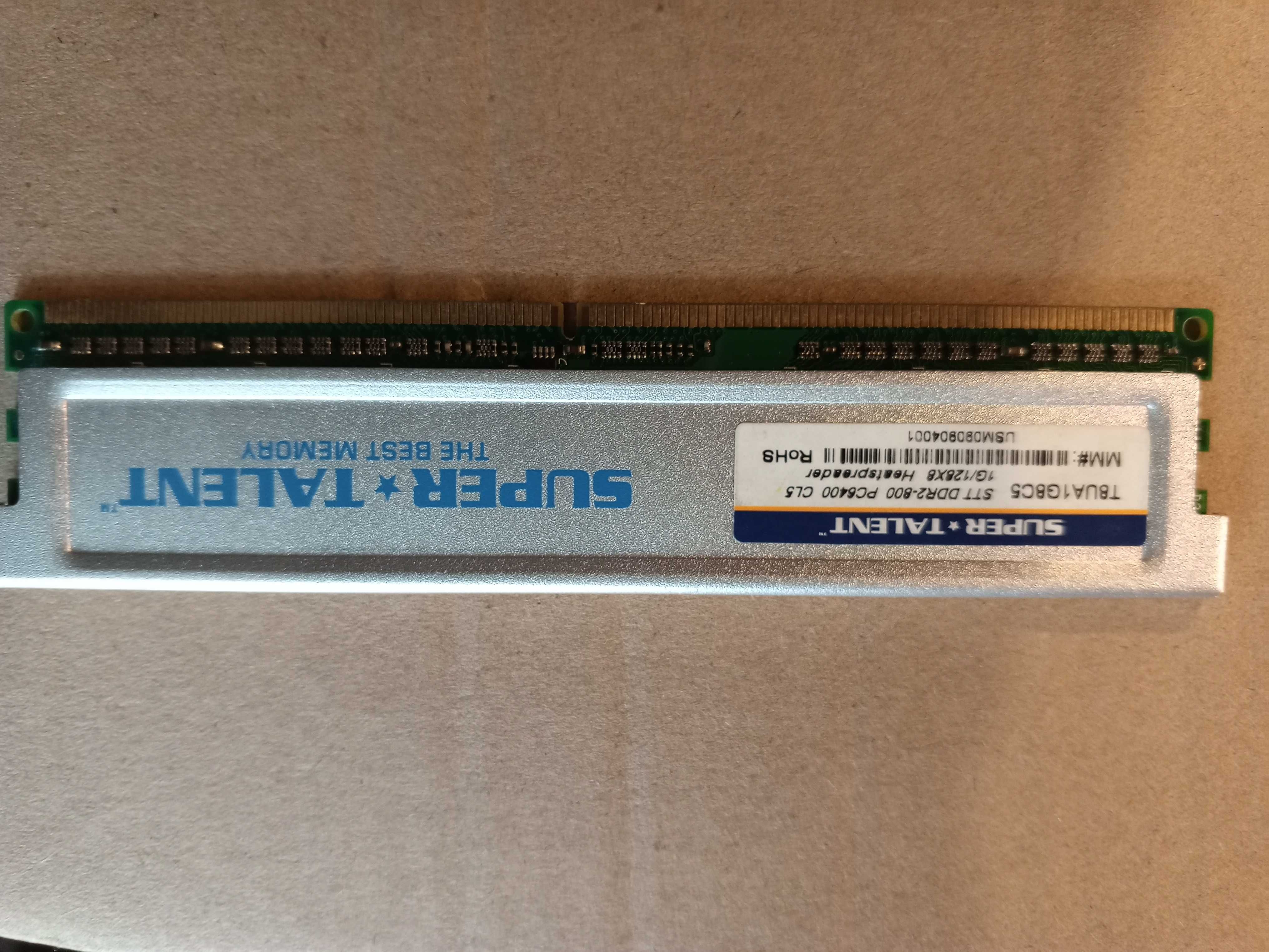 Оперативная память DDR2 1 GB STT PC2-6400 (400 MHz) (PN SUPERTALENT02)