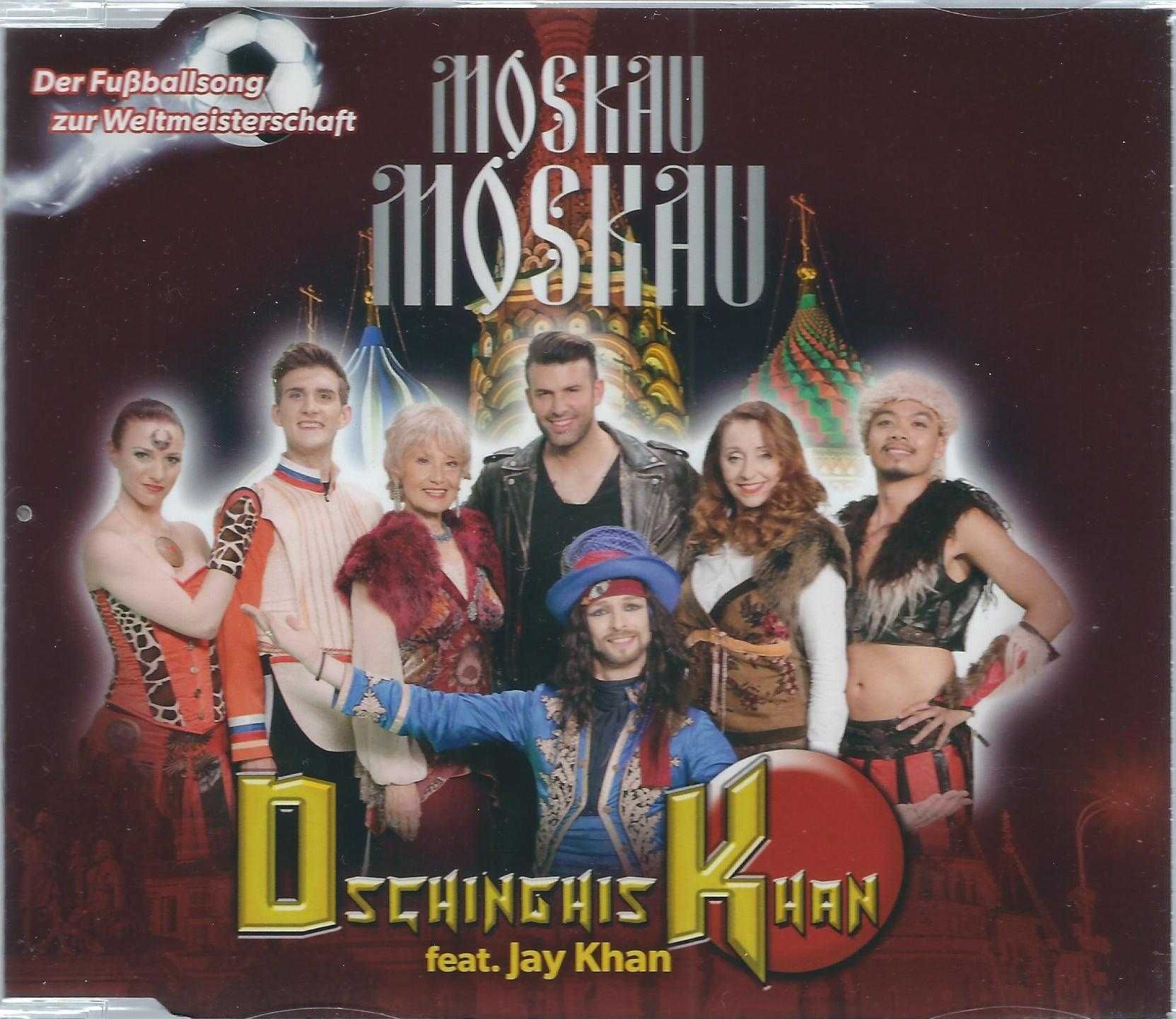 Maxi CD Dschinghis Khan Ft.Jay Khan - Moskau Moskau (2018)