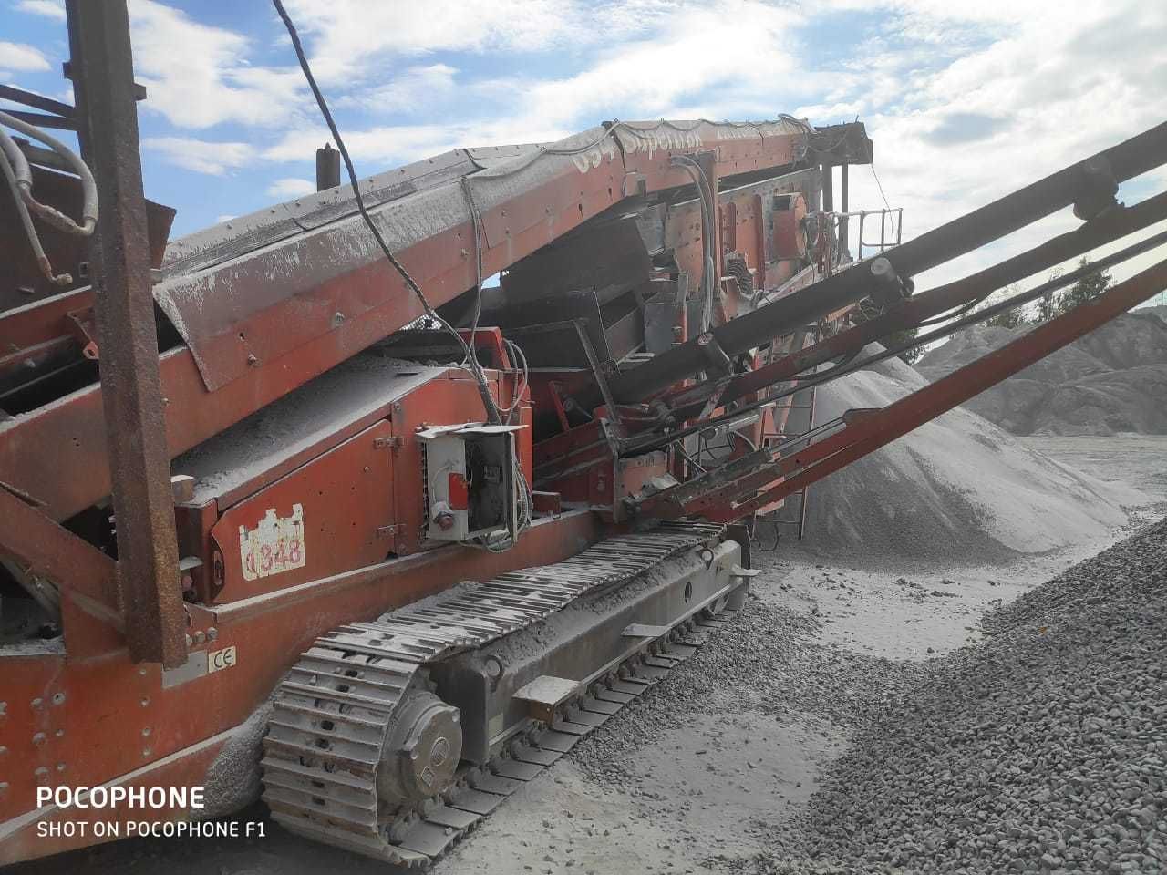 Грохот вібраційний Terex-Finlay 694  4 фракції... Сортувальна станція