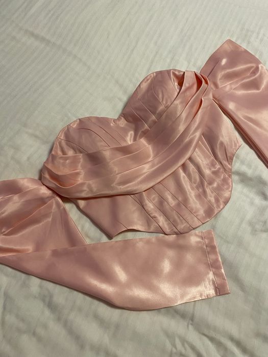 Корсет з рукавами