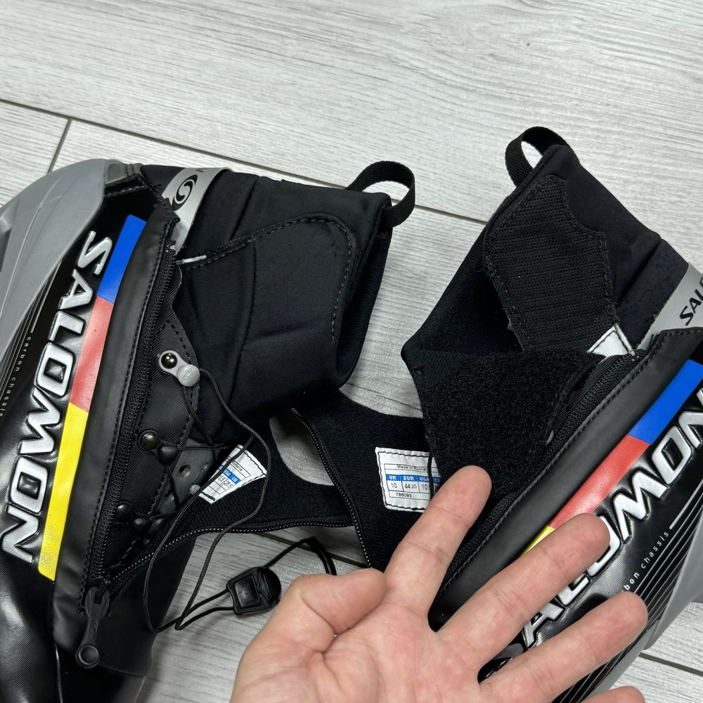 Лыжные Salomon Carbon горнолыжные ботинки лижні карбон лыжи карпаты