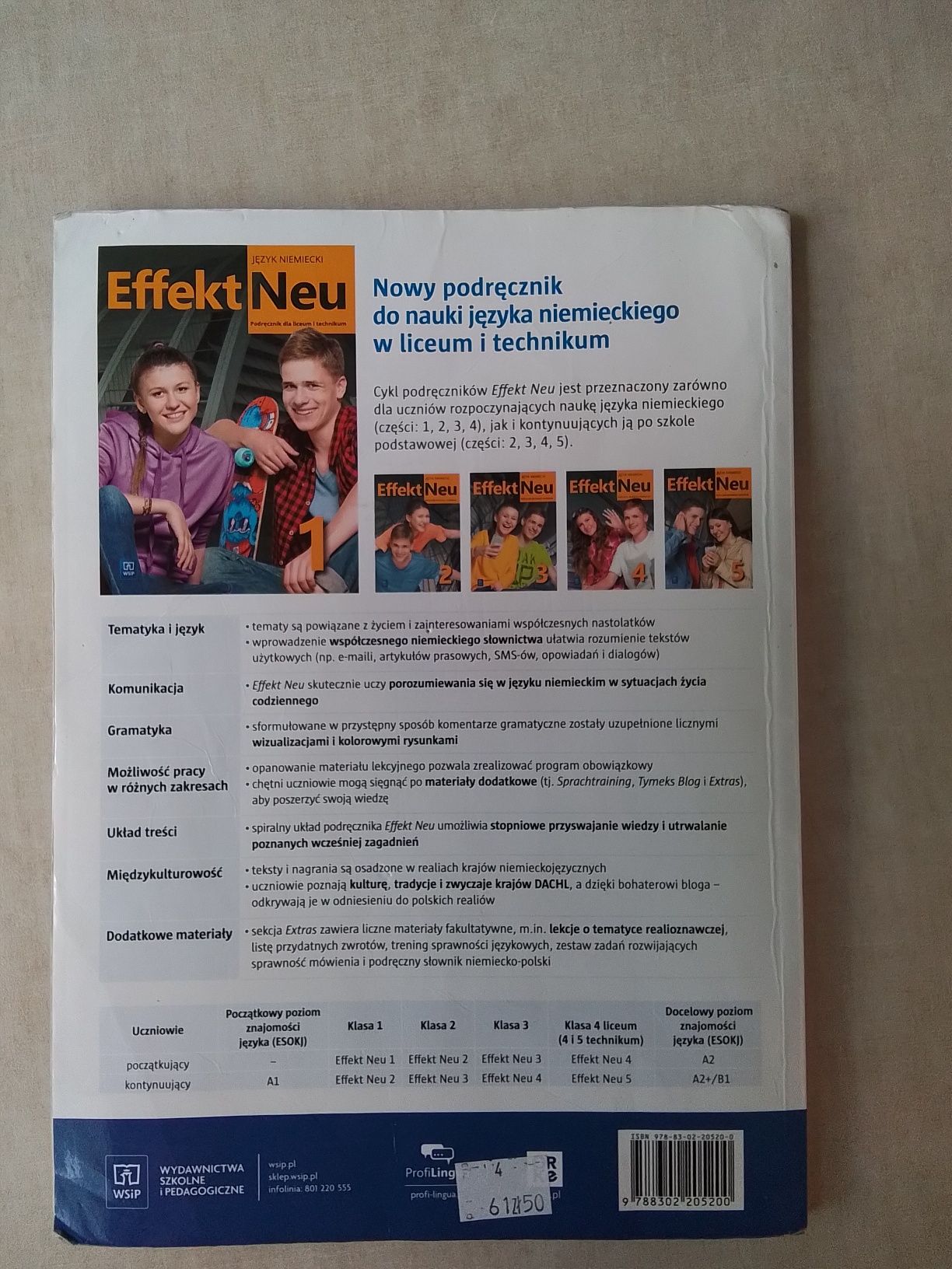 Efekt Neu 1 podręcznik j. Niemiecki