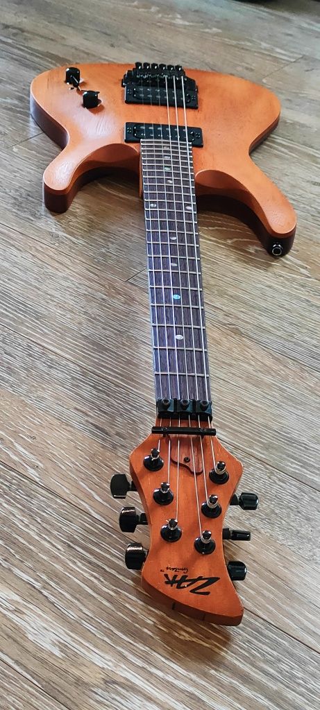 Gitara lutnicza ZAK Pro 6 nr.015 ,Mayones Setius , Shaller