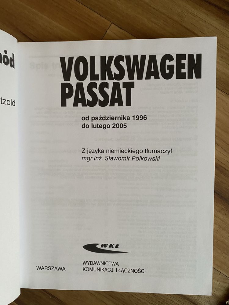 H.R.Etzold Volkswagen Passat Sam naprawiam samochód