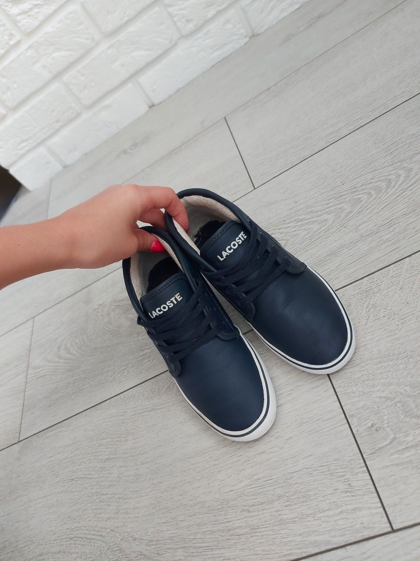 Buty trampki wizytowe lacoste 32 Wkładka 20.5 cm ręcznie