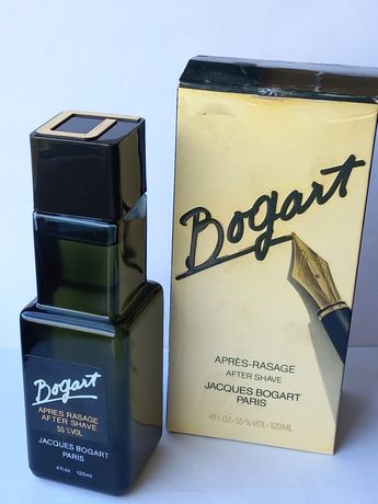 Bogart. After shave. Jacques Bogart Paris. 4FL.OZ-55%VOL-120ML.