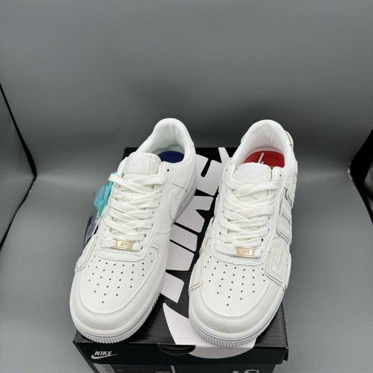 (БЕЗ ПЕРЕДОПЛАТИ)Nike Air Force Flea найк аір аер форс флеа білі