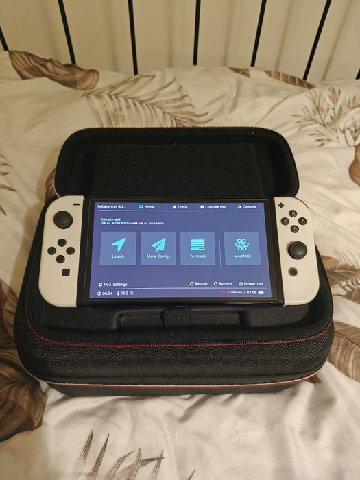 2. Przerobione Nintendo Switch Oled 256Gb + pad