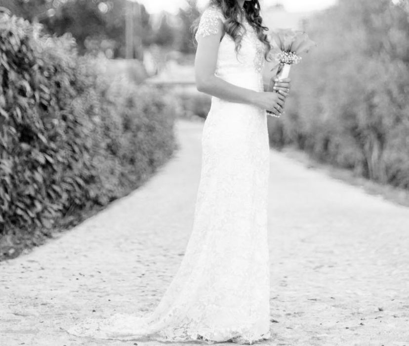 Vendo vestido de noiva tamanho S 300€