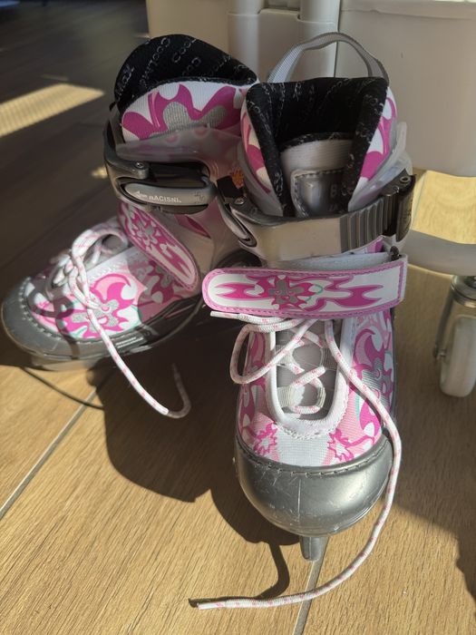 Łyżwy z regulowanym rozmiarem 26-29