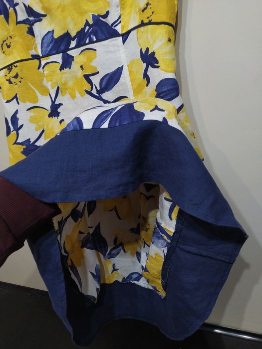 Sukienka lniana Marks&Spencer Per Una UK12/EUR40 M/L