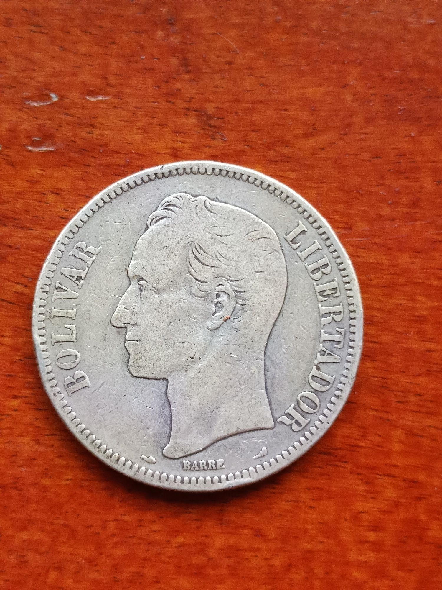 Moedas antigas Venezuela