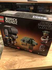 Lego 75317 Brick Headz Mandalorian + The Child