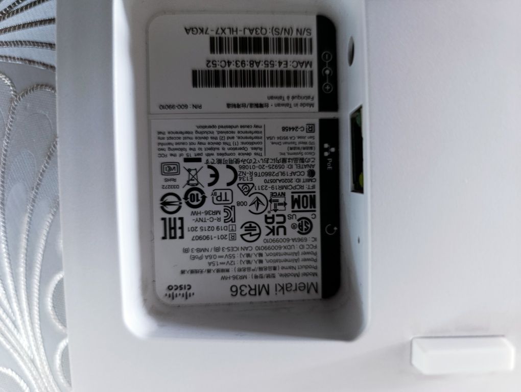 Router Access point Cisco Meraki MR 36-HW