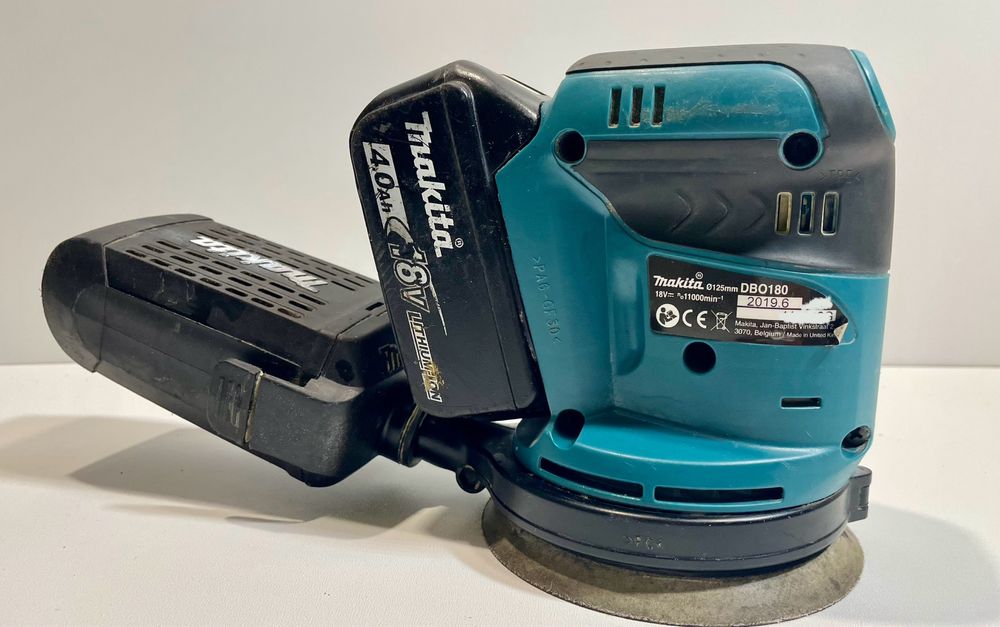 Makita DBO180 szliferka oscylacyjna + bateria 5.0 Ah