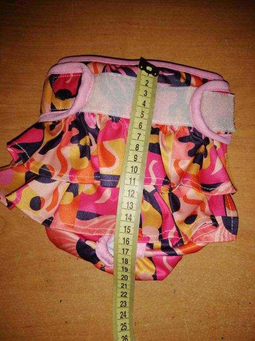 Многоразовый подгузник для собак. Трусы подгузник.