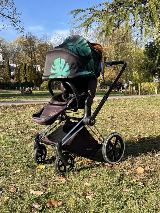 Cybex Priam 2.0 Birds of Paradise 2w1 + gratisy! Stan bdb