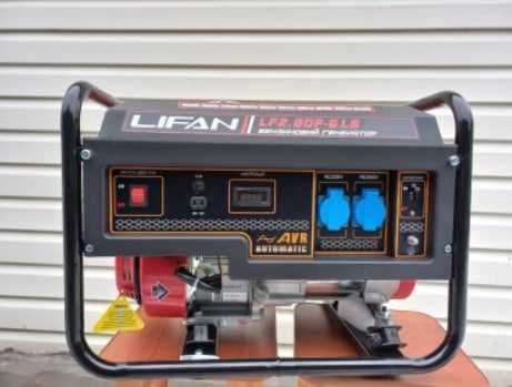 Генератор газ/бензиновый LIFAN (ручной стартер, 1 фаза, 3.2 кВт)
