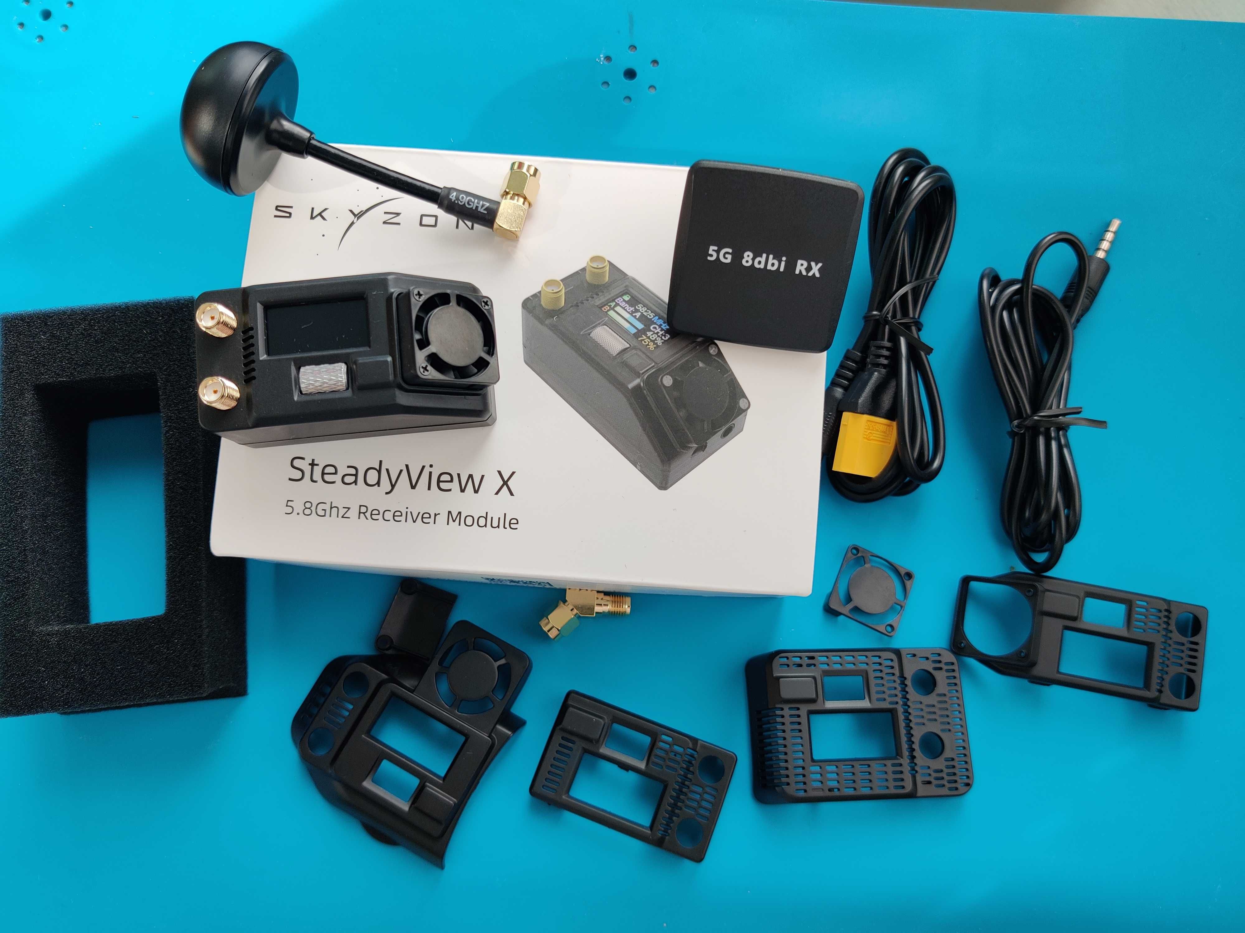 Приймач SKYZONE SteadyView X 4.9/5G SKY04/COBRA/Fatshark FPV Receiver