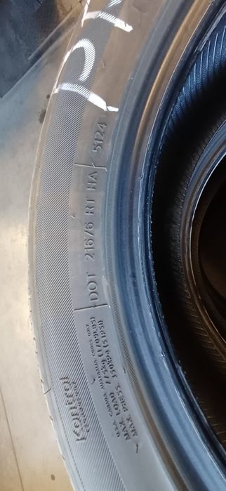Opony letnie Hankook, demontaż z nowego auta, 255/55R19