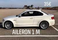 LIP SPOILER AILERON PALA ABA LÂMINA BMW SÉRIE 1 E82 E88 1M M1 PACK M